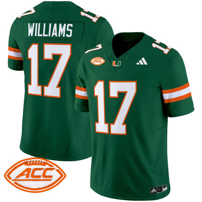 Men's Miami Hurricanes 2025 Vapor Limited Jersey - All Stitched