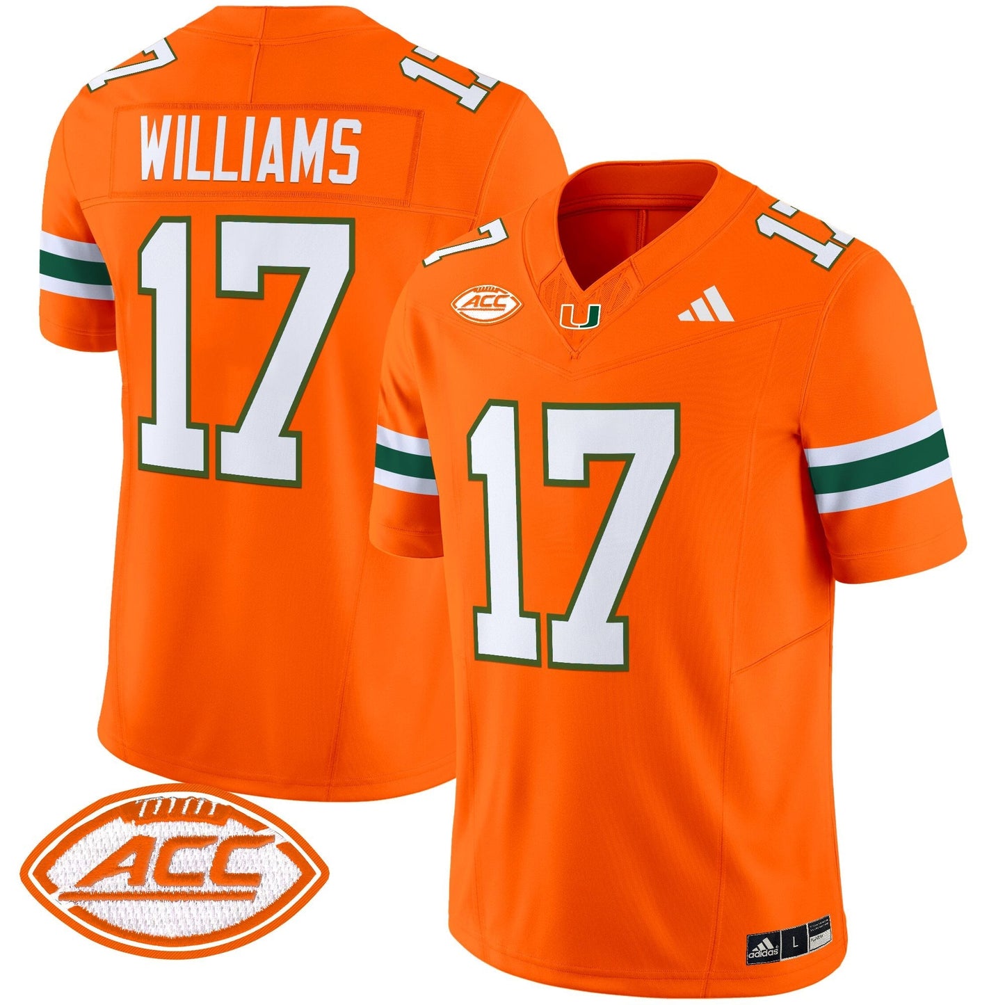 Men's Miami Hurricanes 2025 Vapor Limited Jersey - All Stitched