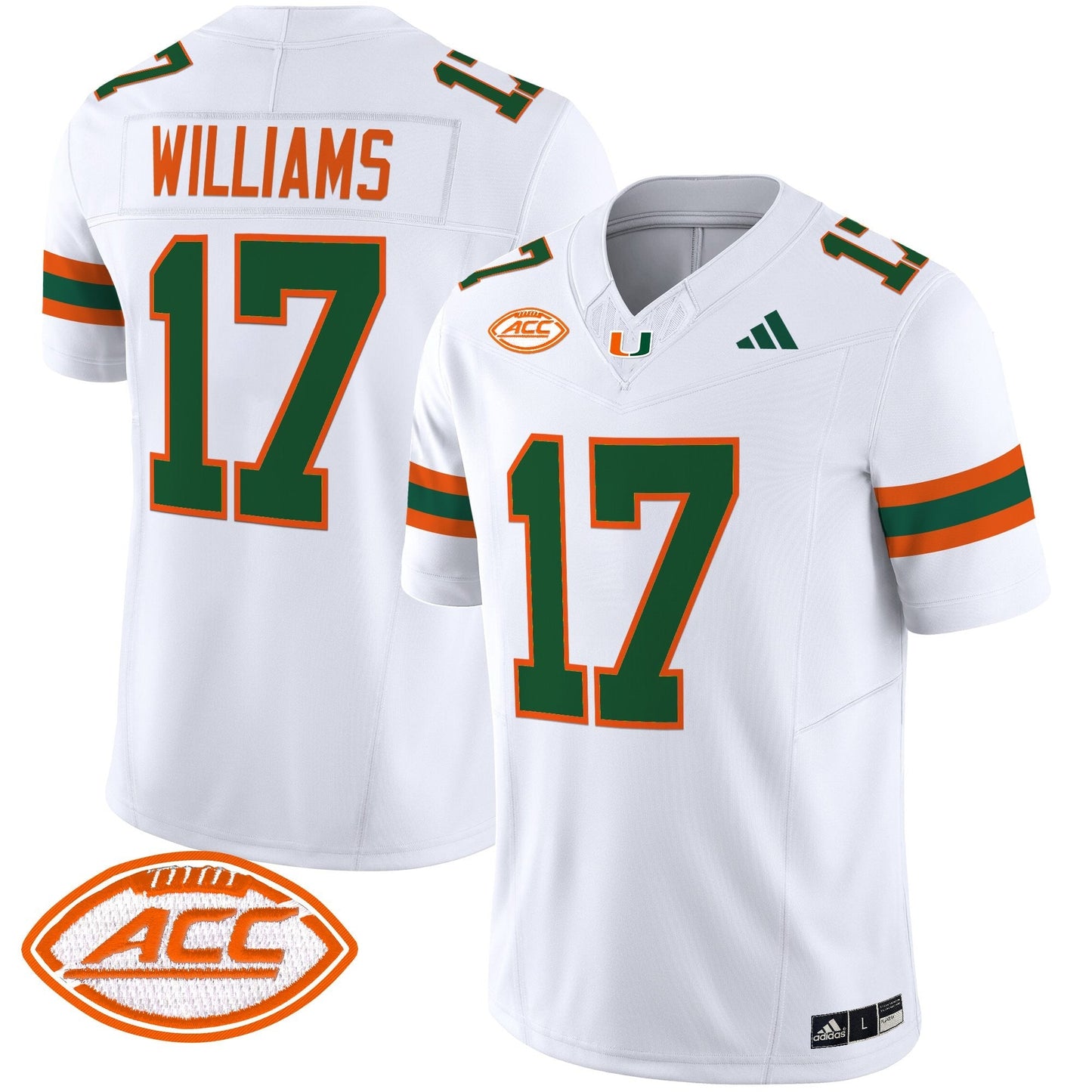 Men's Miami Hurricanes 2025 Vapor Limited Jersey - All Stitched