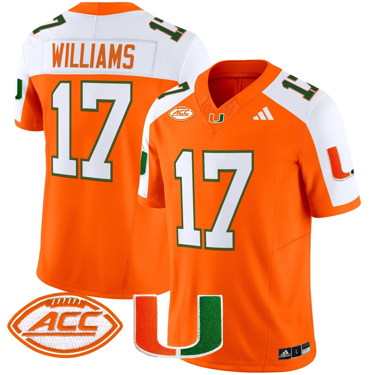 Men's Miami Hurricanes 2025 Vapor Limited Jersey - All Stitched