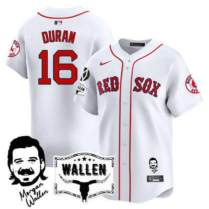 Men's Boston Red Sox Morgan Wallen 2025 Jersey - All Stitched