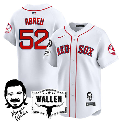 Men's Boston Red Sox Morgan Wallen 2025 Jersey - All Stitched
