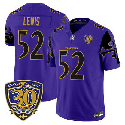 Men's Baltimore Ravens 'Maryland Flag Edition' Vapor Limited Jersey - All Stitched