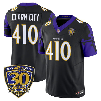 Men's Baltimore Ravens 'Maryland Flag Edition' Vapor Limited Jersey - All Stitched