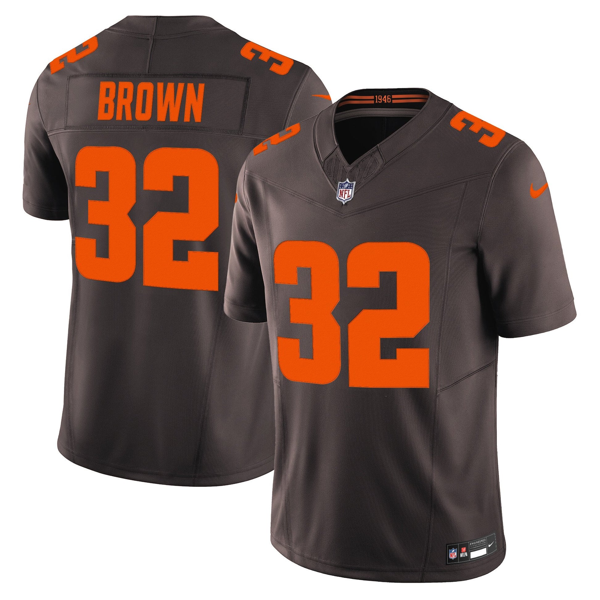 Men's Cleveland Browns 'Alpha Dawg Edition' Vapor Limited Jersey - All Stitched