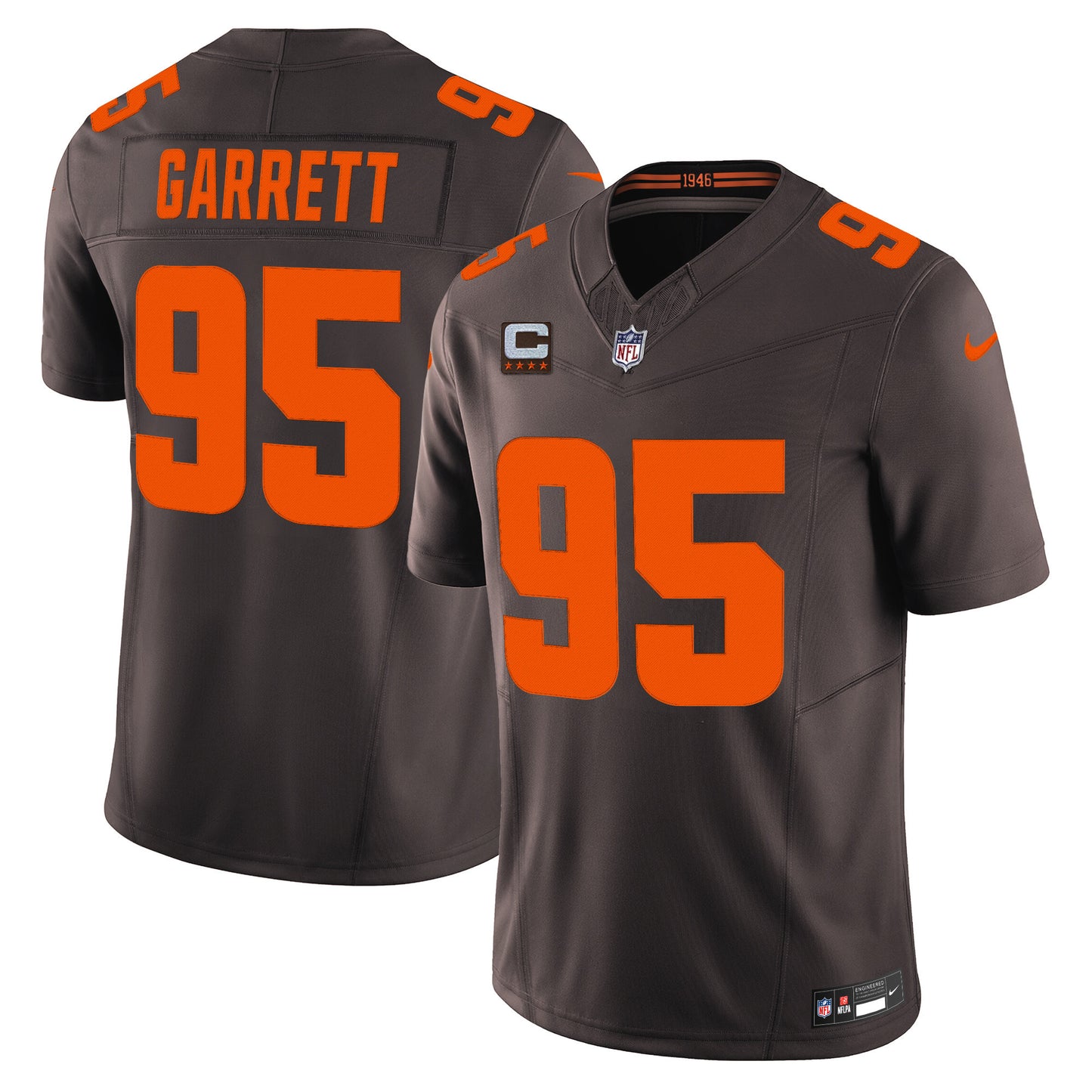 Men's Cleveland Browns 'Alpha Dawg Edition' Vapor Limited Jersey - All Stitched
