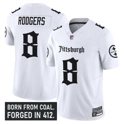 Men's Pittsburgh Steelers 'Gothic Steel City Edition' Vapor Limited Jersey - All Stitched