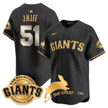 Custom San Francisco Giants "Alex the Great" Rabbit Memories 2025 Jersey - All Stitched