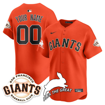Custom SF "Alex the Great" Rabbit Memories 2025 Jersey - All Stitched