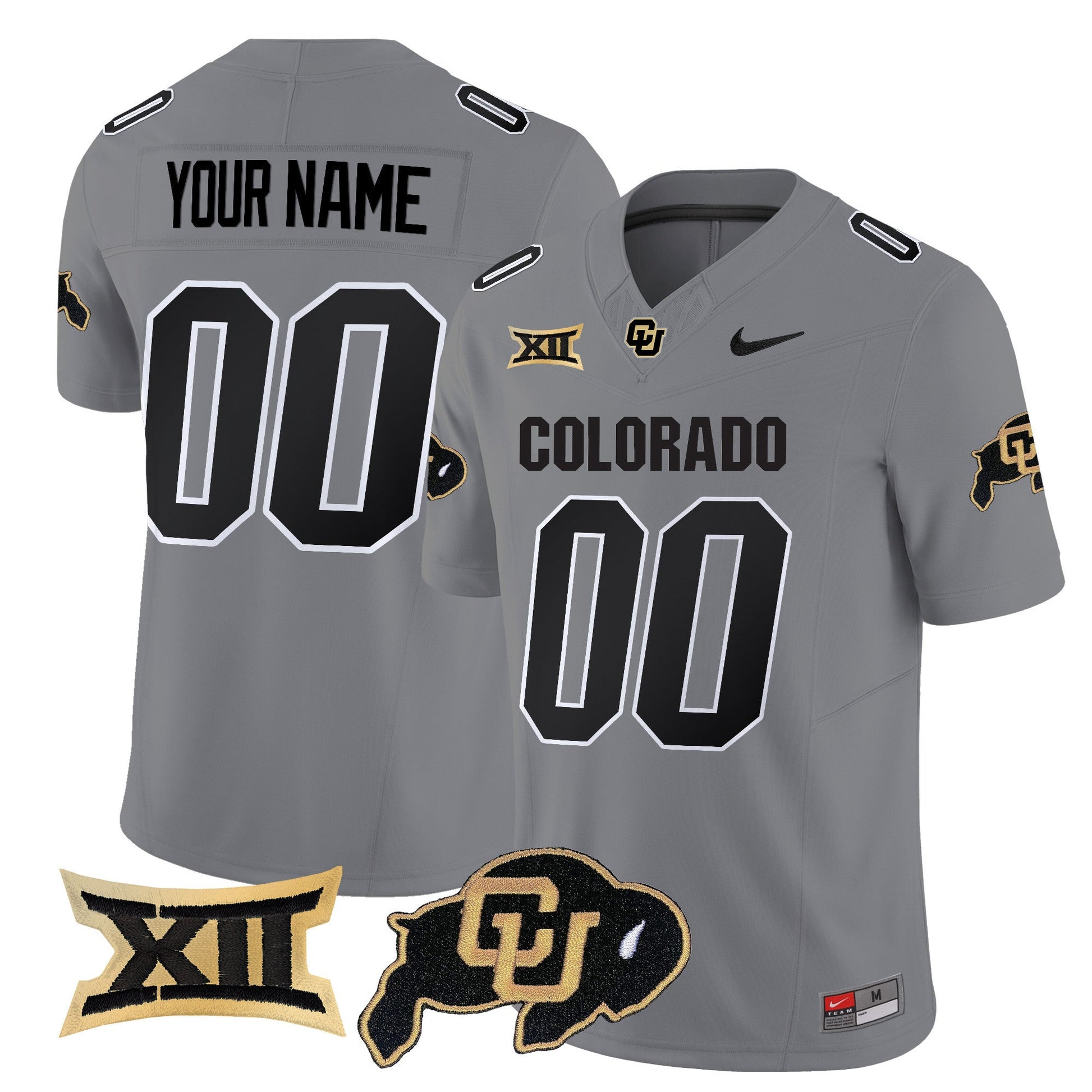 Colorado Buffaloes 2025 Vapor Limited Custom Jersey - All Stitched