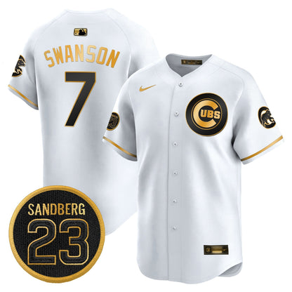 Men's Chicago Cubs 'Ryne Sandberg Tribute' Vapor Premier Limited Jersey V2 - All Stitched