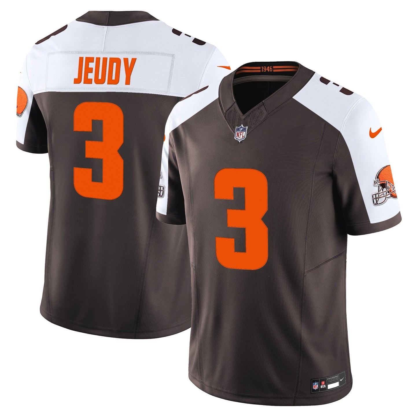 Men's Cleveland Browns 'Alpha Dawg Edition' Vapor Limited Jersey - All Stitched