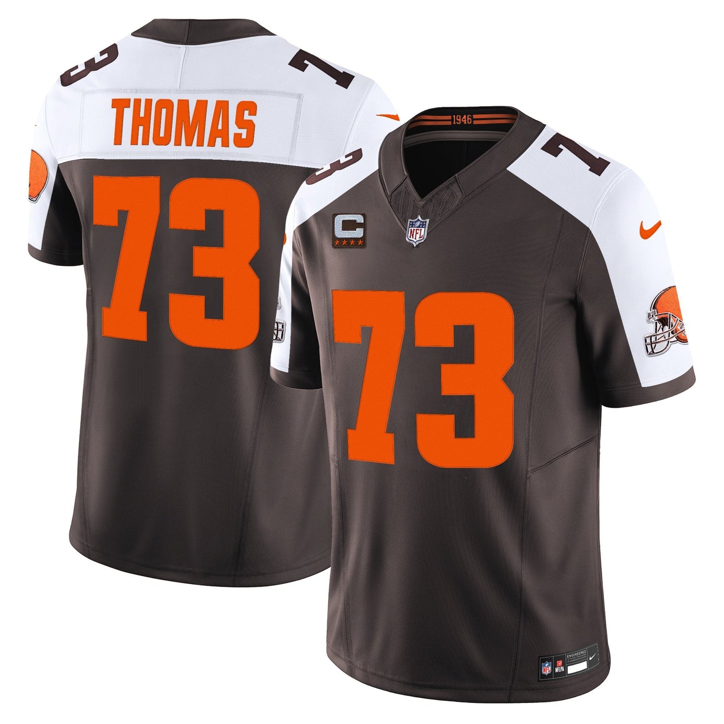 Men's Cleveland Browns 'Alpha Dawg Edition' Vapor Limited Jersey - All Stitched