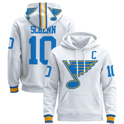 Men's St. Louis Blues 2025/26 Premium Pullover Hoodie - All Stitched