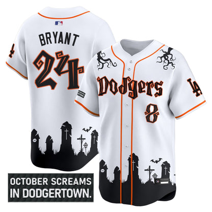 Men's Los Angeles Dodgers 'Halloween Edition' Premier Limited Jersey - Stitched