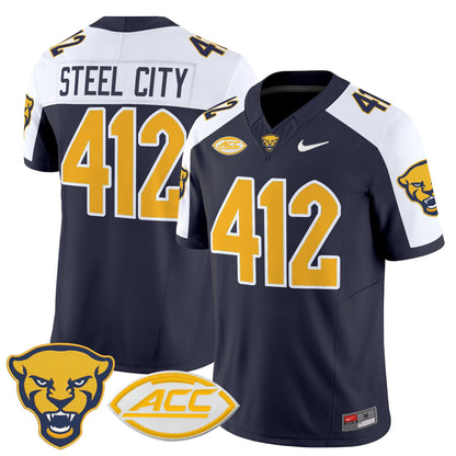 Men's Pittsburgh Panthers 2025 Vapor Limited Jersey - All Stitched