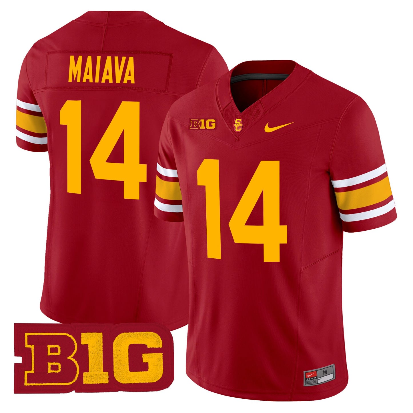 Men's USC Trojans Throwback Vapor Limited Jersey - All Stitched