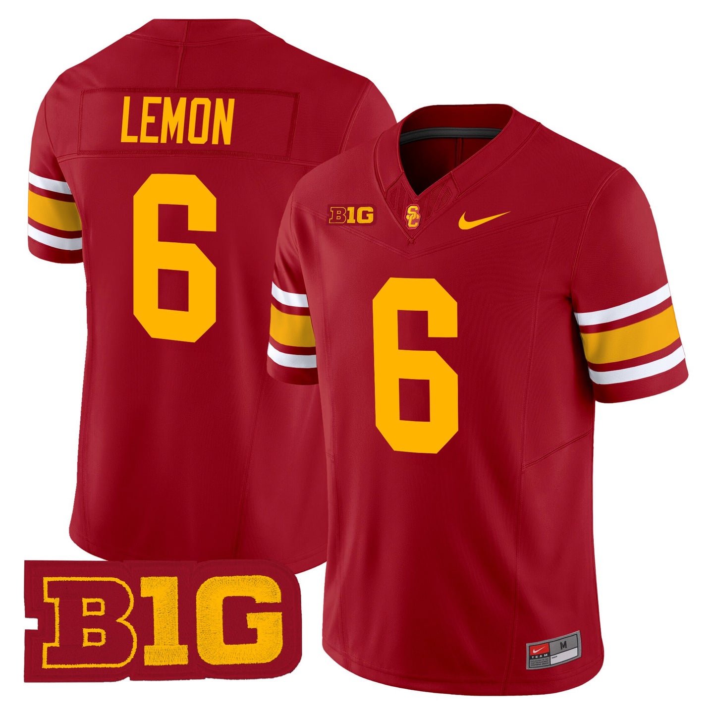 Men's USC Trojans Throwback Vapor Limited Jersey - All Stitched