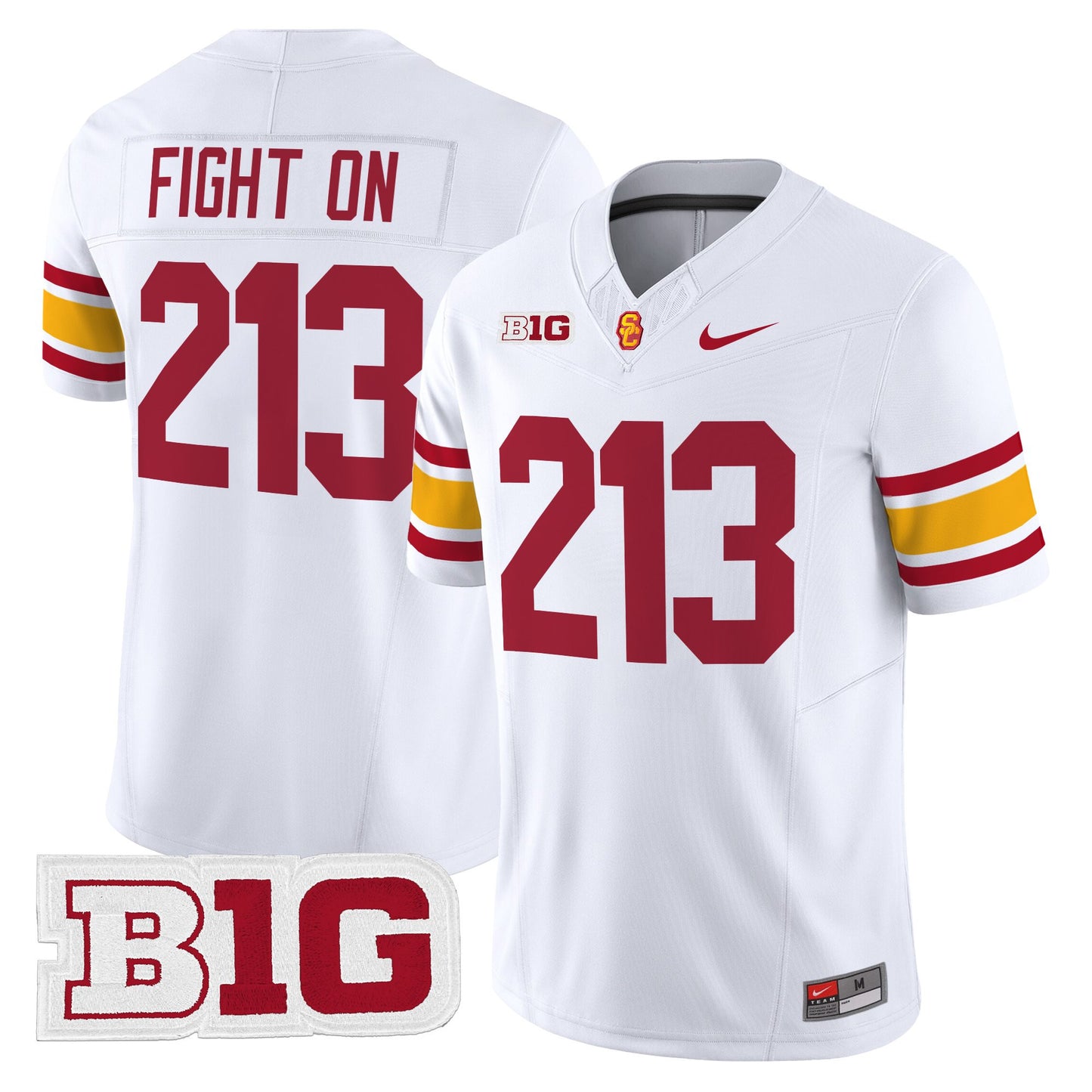 Men's USC Trojans Throwback Vapor Limited Jersey - All Stitched
