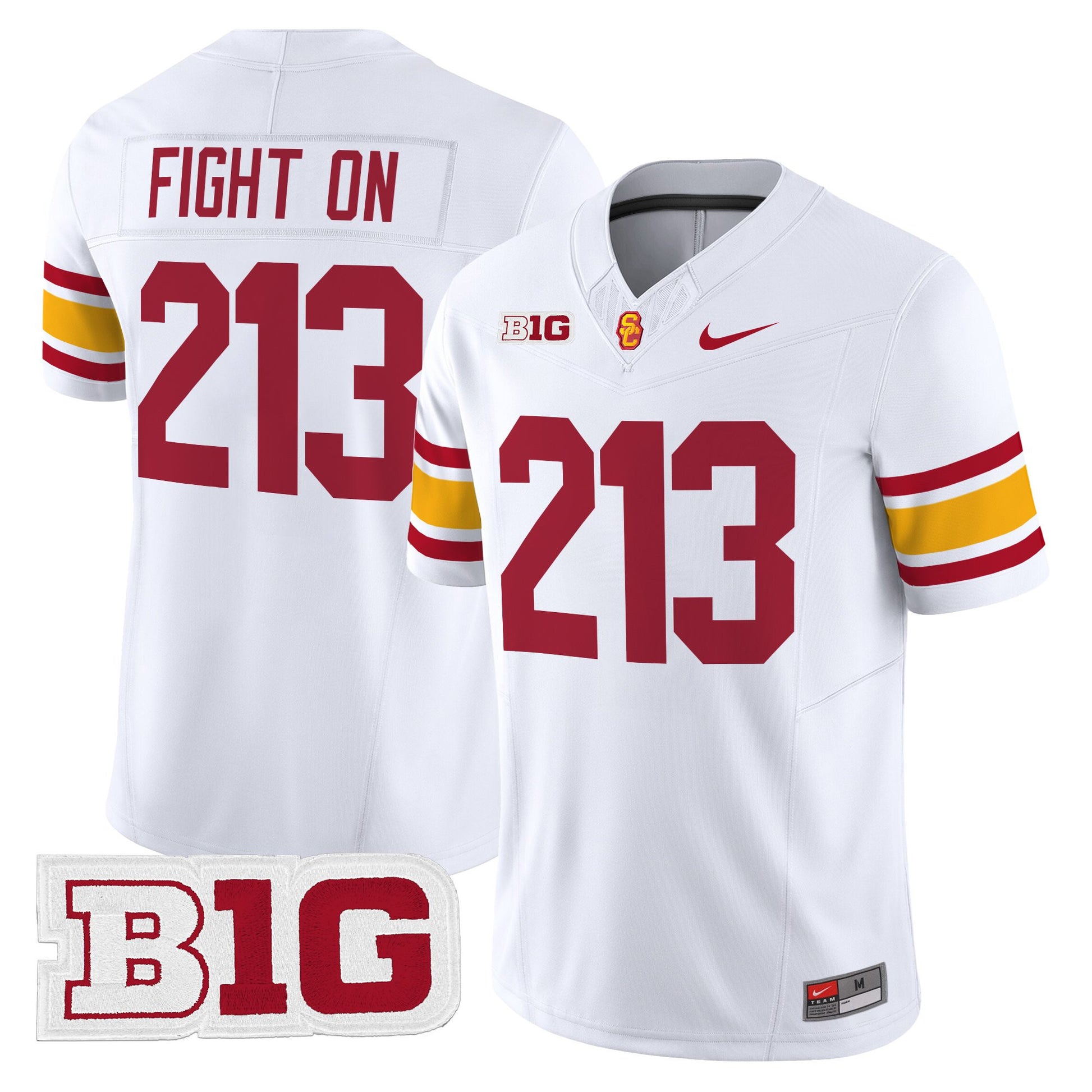 Men's USC Trojans Throwback Vapor Limited Jersey - All Stitched