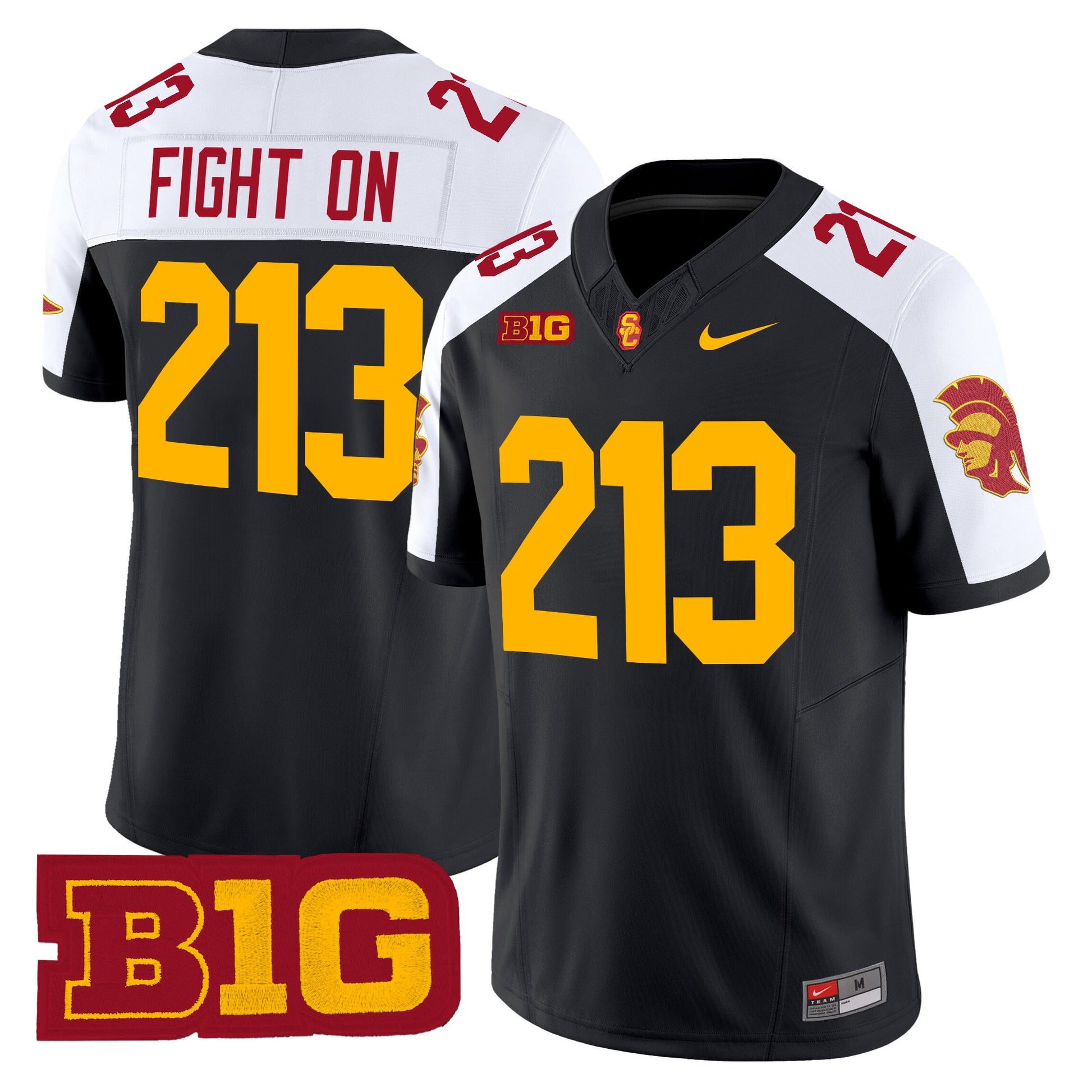 Men's USC Trojans Throwback Vapor Limited Jersey - All Stitched
