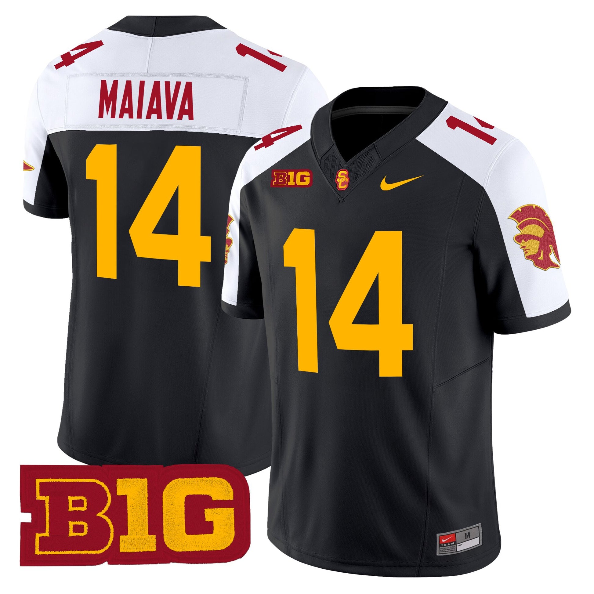 Men's USC Trojans Throwback Vapor Limited Jersey - All Stitched