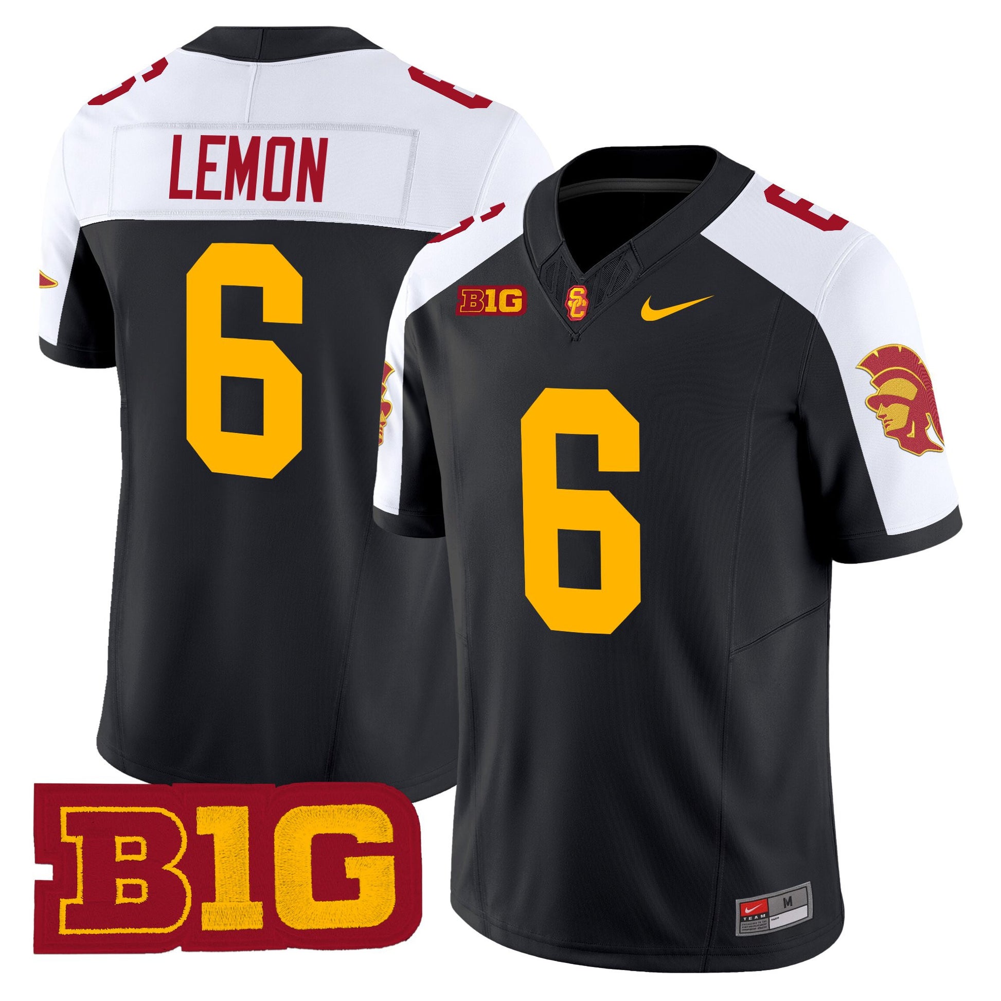 Men's USC Trojans Throwback Vapor Limited Jersey - All Stitched