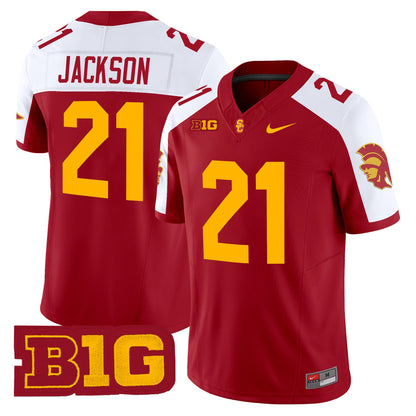 Men's USC Trojans Throwback Vapor Limited Jersey - All Stitched