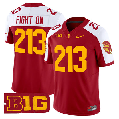 Men's USC Trojans Throwback Vapor Limited Jersey - All Stitched