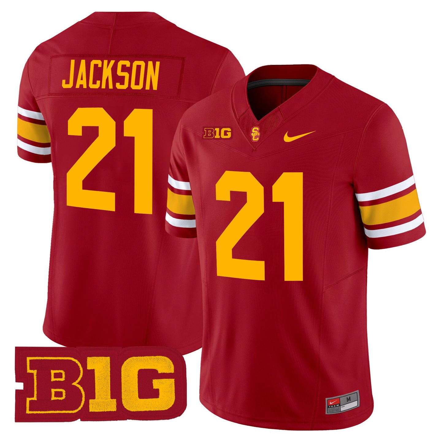 Men's USC Trojans Throwback Vapor Limited Jersey - All Stitched