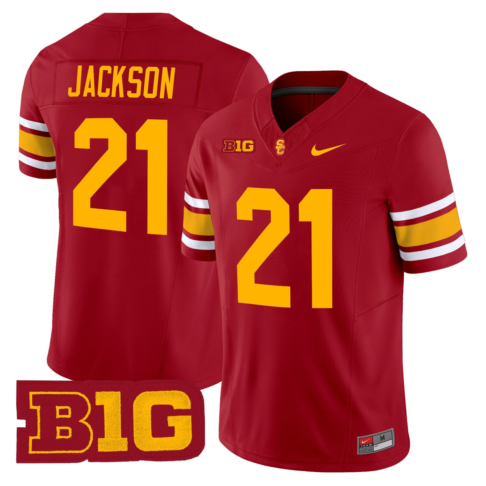 Men's USC Trojans Throwback Vapor Limited Jersey - All Stitched