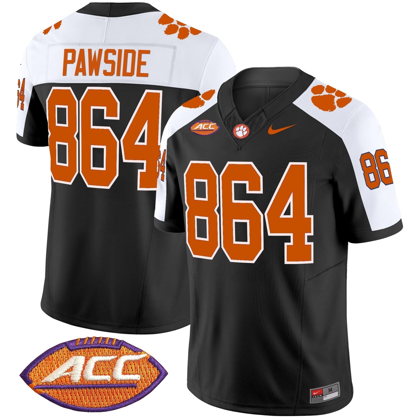 Men's Clemson Tigers 2025 Vapor Limited Jersey - All Stitched