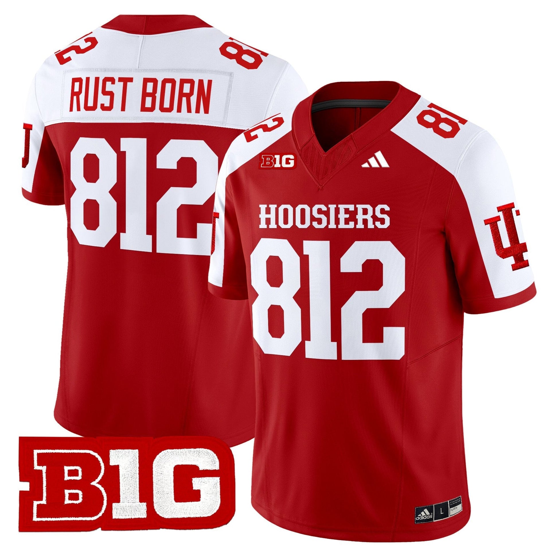 Men's Indiana Hoosiers 2025 Vapor Limited Jersey - All Stitched