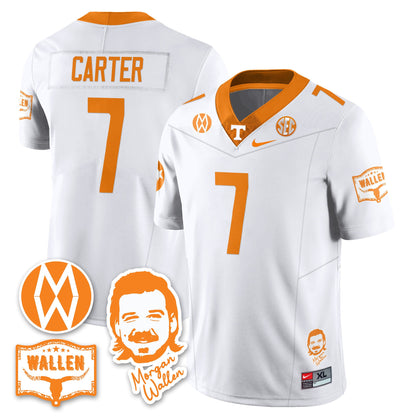 Tennessee Volunteers Morgan Wallen 2025 Jersey - All Stitched