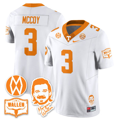 Tennessee Volunteers Morgan Wallen 2025 Jersey - All Stitched