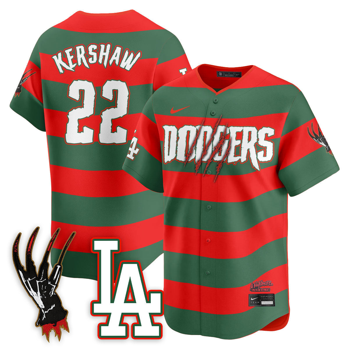 LAD "A Nightmare on Elm Street" Jersey - Stitched