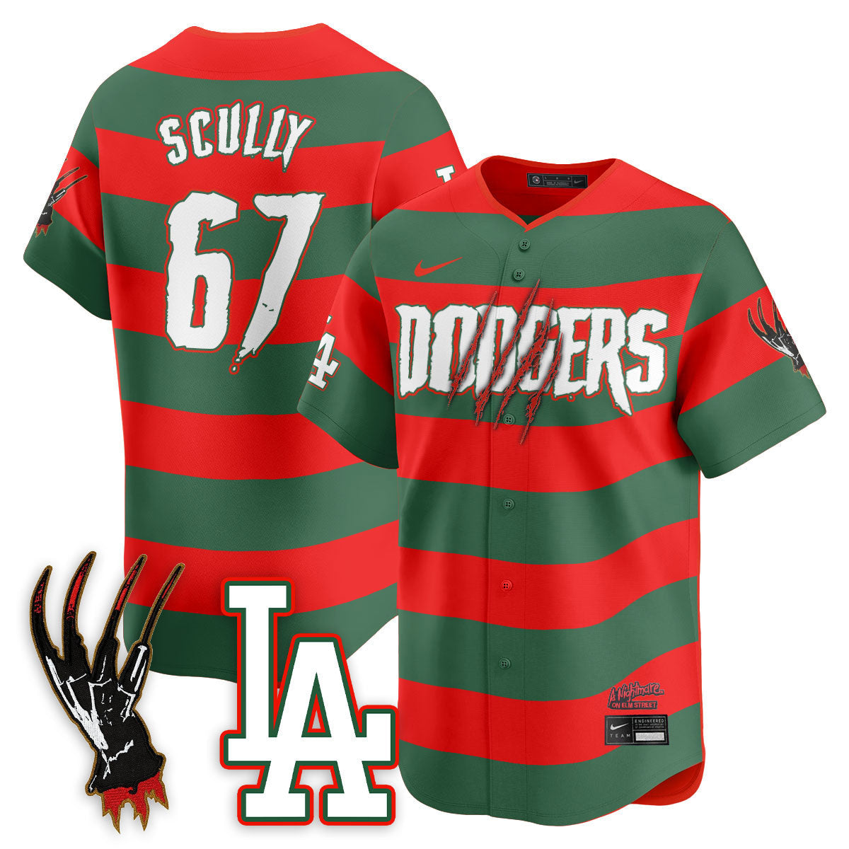 LAD "A Nightmare on Elm Street" Jersey - Stitched