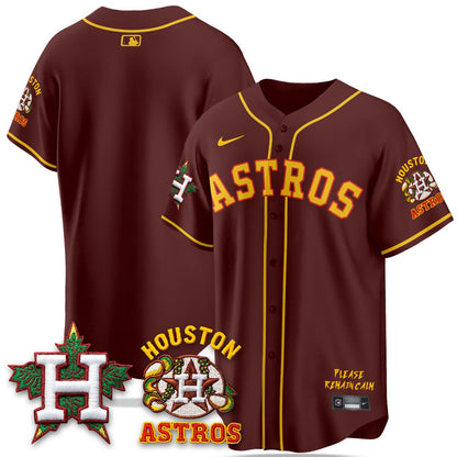 Men's Houston Astros "Hopadillo" Limited Jersey - All Stitched