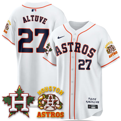 Men's Houston Astros "Hopadillo" Limited Jersey - All Stitched