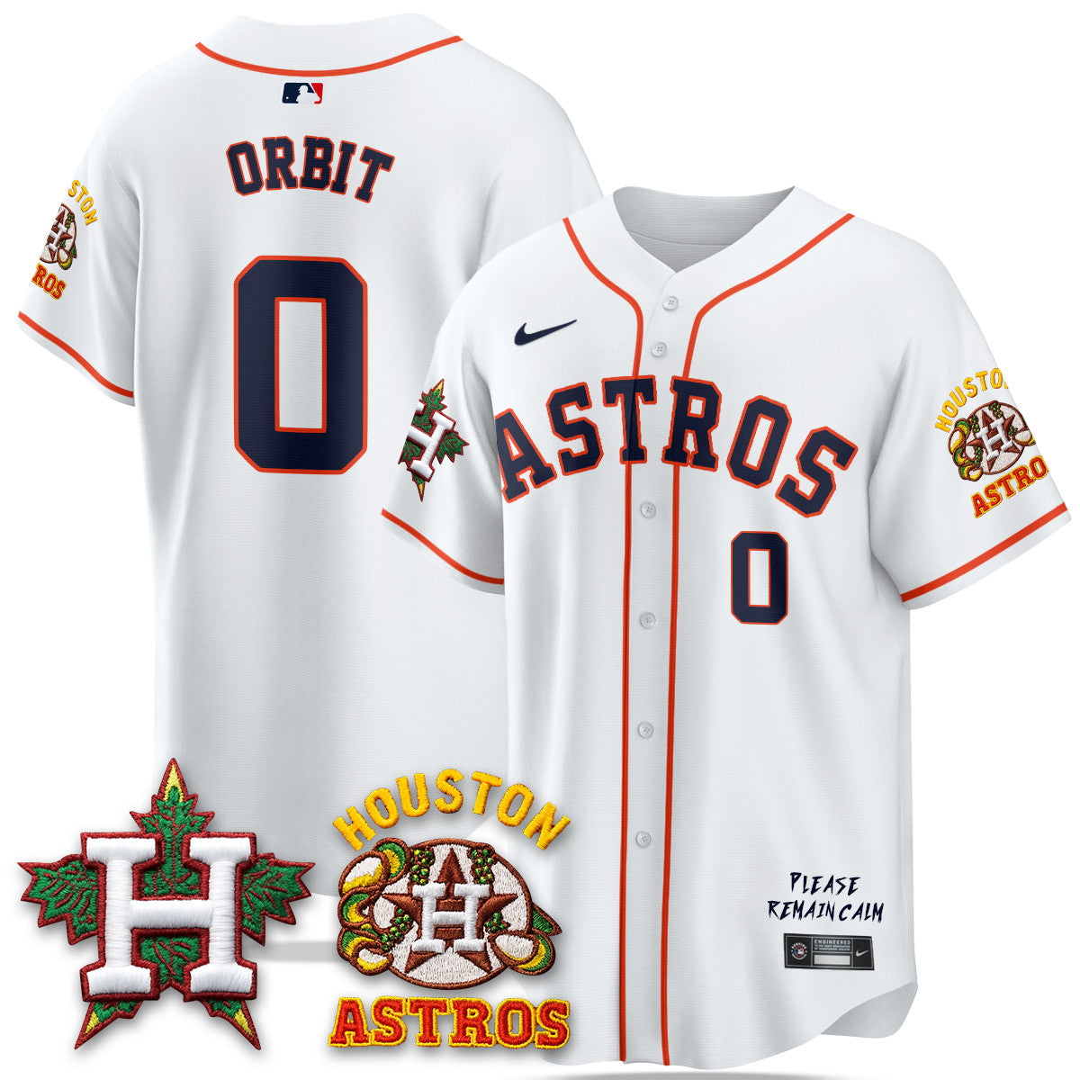 Men's Houston Astros "Hopadillo" Limited Jersey - All Stitched