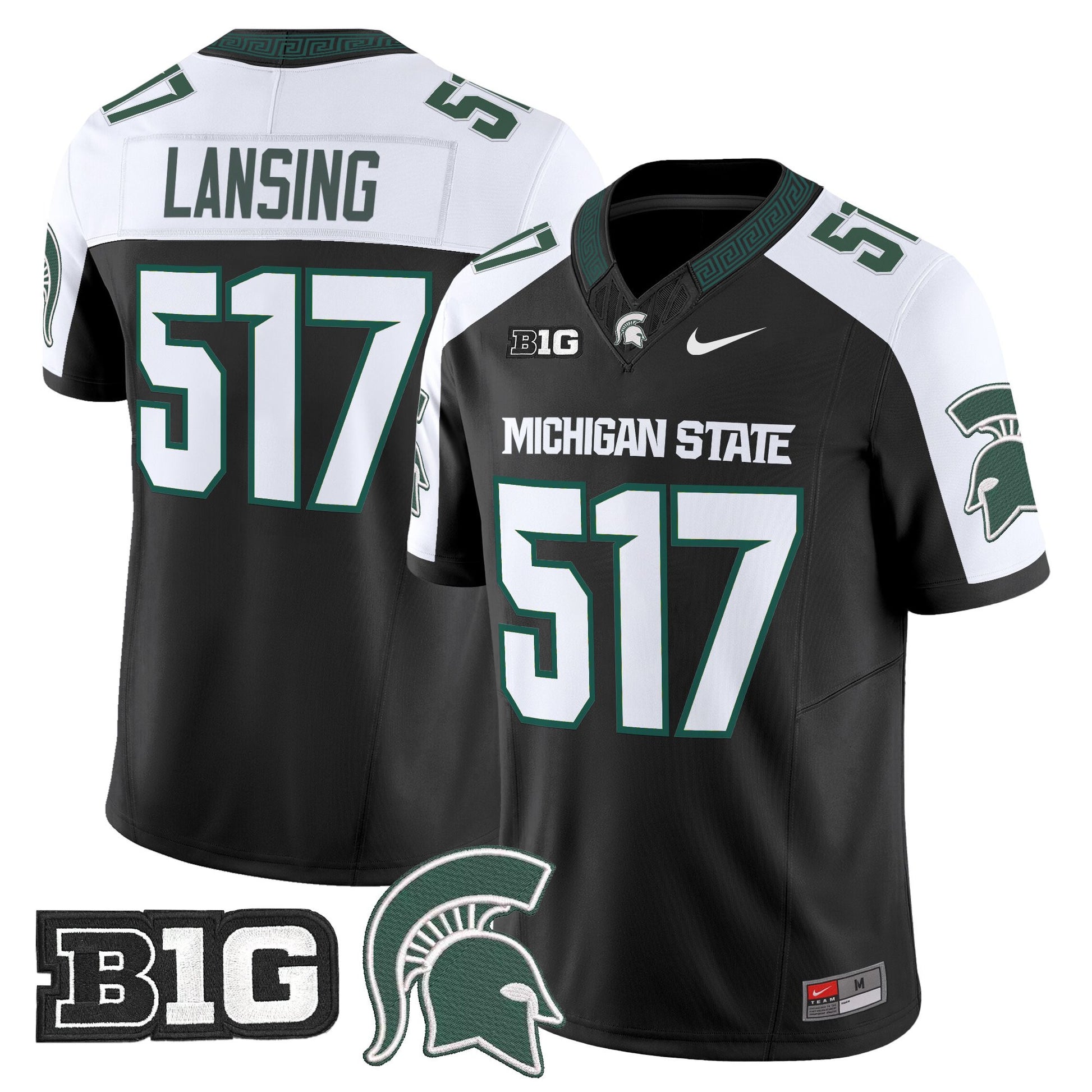 Men's Michigan State Spartans 2025 Vapor Limited Jersey - All Stitched