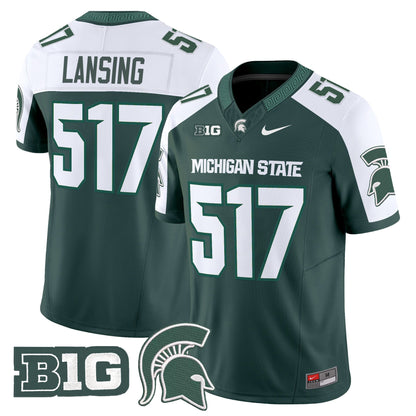 Men's Michigan State Spartans 2025 Vapor Limited Jersey - All Stitched