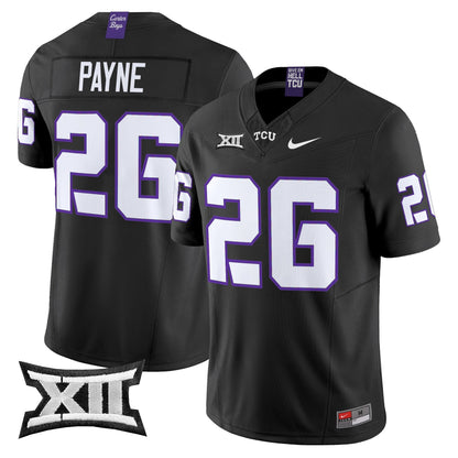 Men's TCU Horned Frogs 2025 Vapor Limited Jersey - All stitched