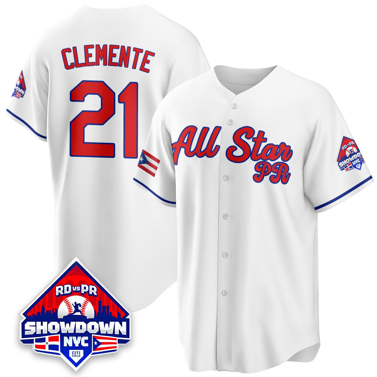 Men's Puerto Rican Baseball All-Star 2025 Jersey - All Stitched