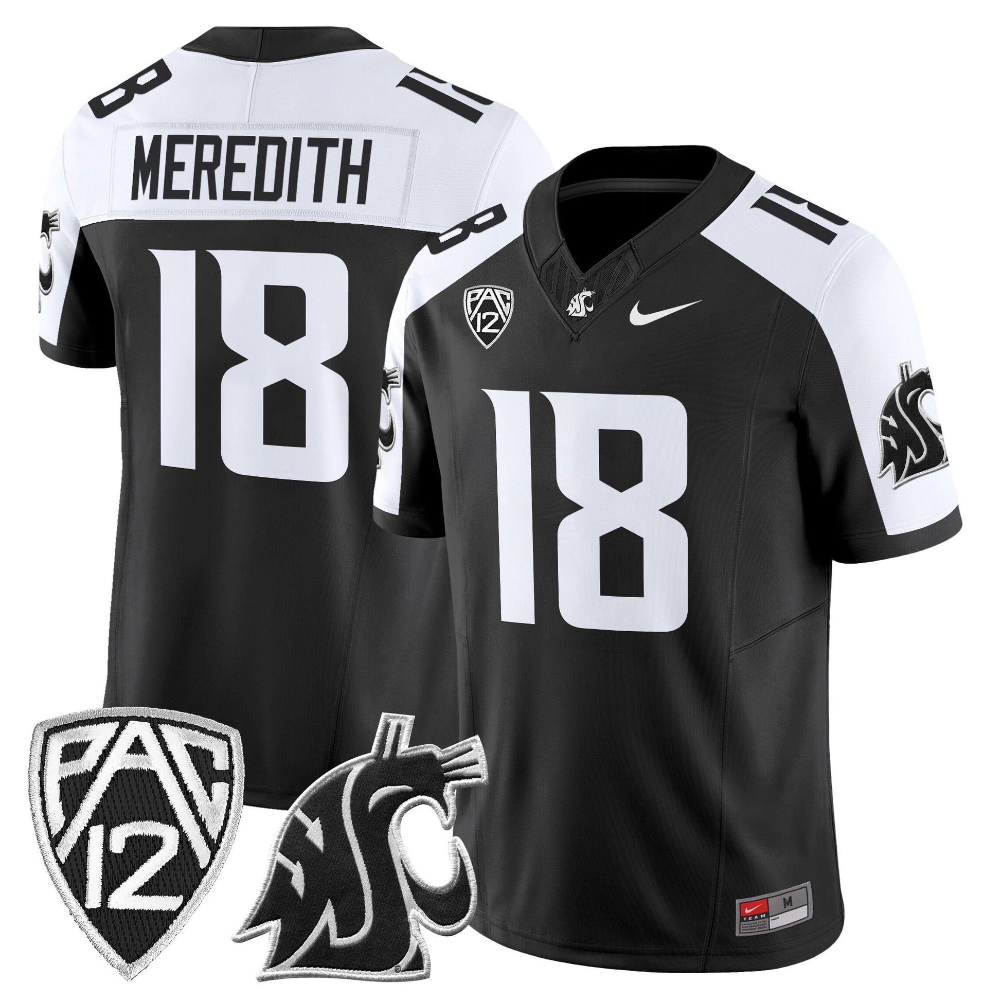 Men's Washington State Cougars 2025 Vapor Limited Jersey - All Stitched