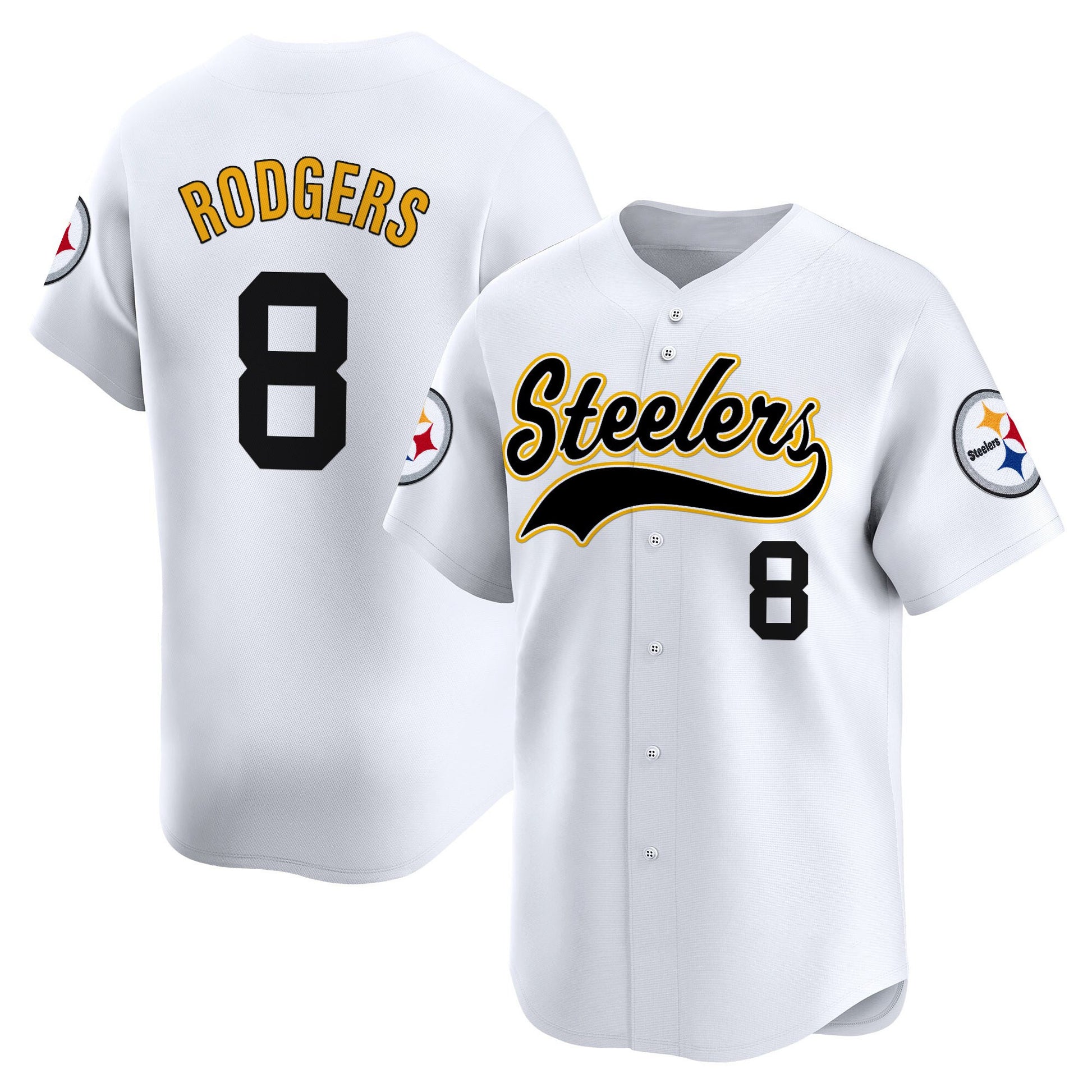 Men's Pittsburgh Steelers 2025 Vapor Baseball Jersey - All Stitched