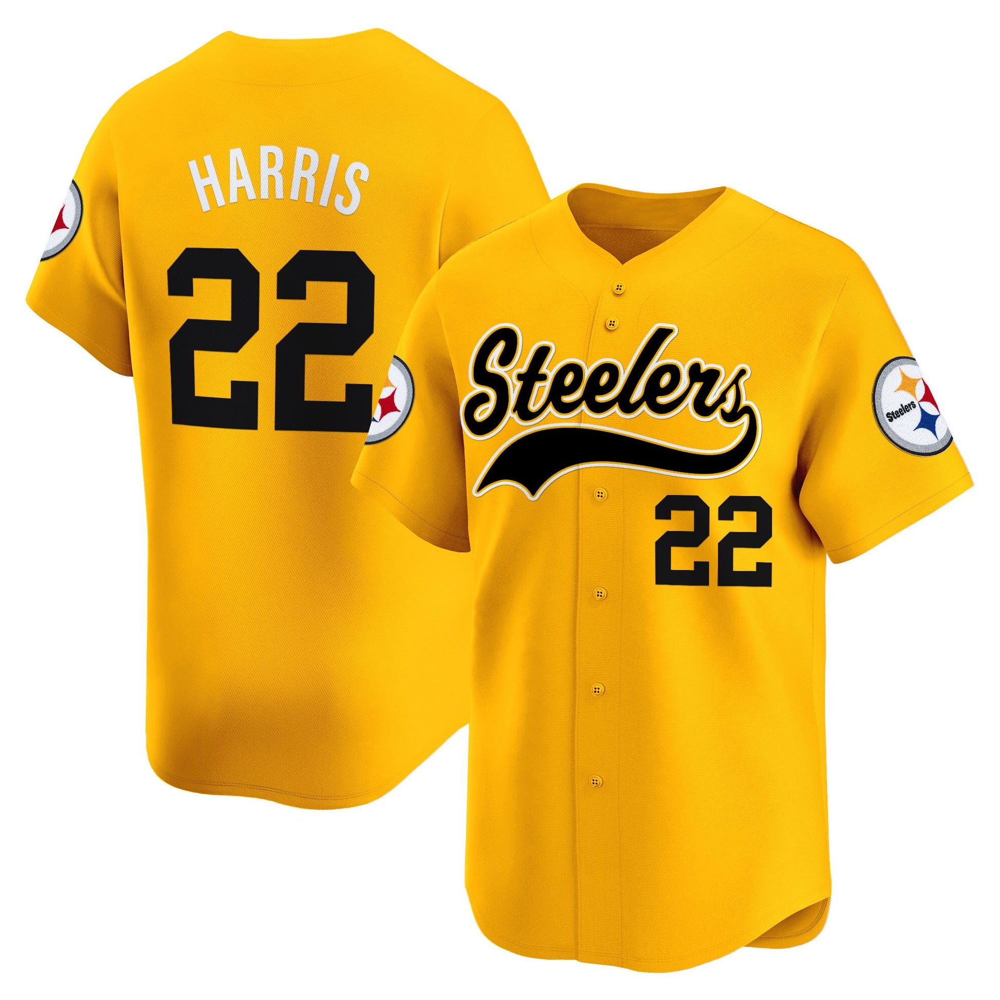 Men's Pittsburgh Steelers 2025 Vapor Baseball Jersey - All Stitched