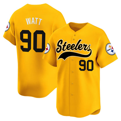 Men's Pittsburgh Steelers 2025 Vapor Baseball Jersey - All Stitched