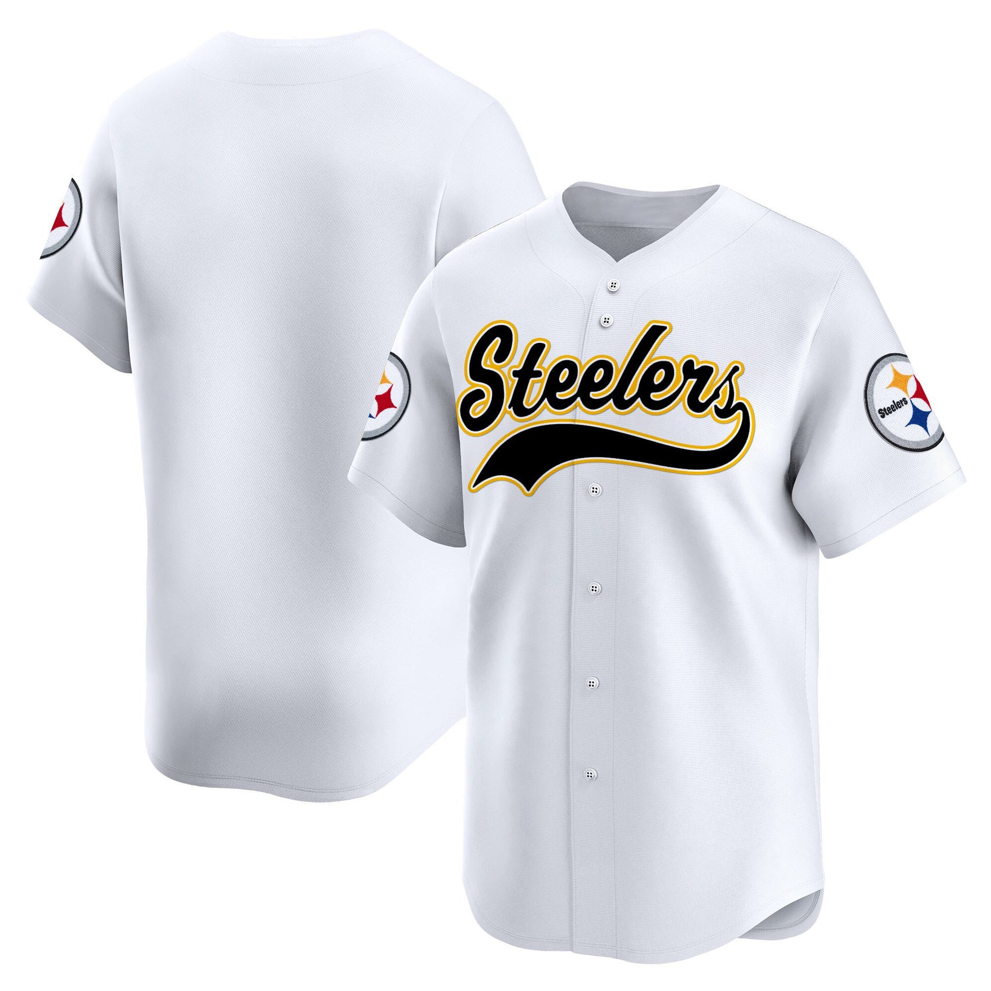 Men's Pittsburgh Steelers 2025 Vapor Baseball Jersey - All Stitched