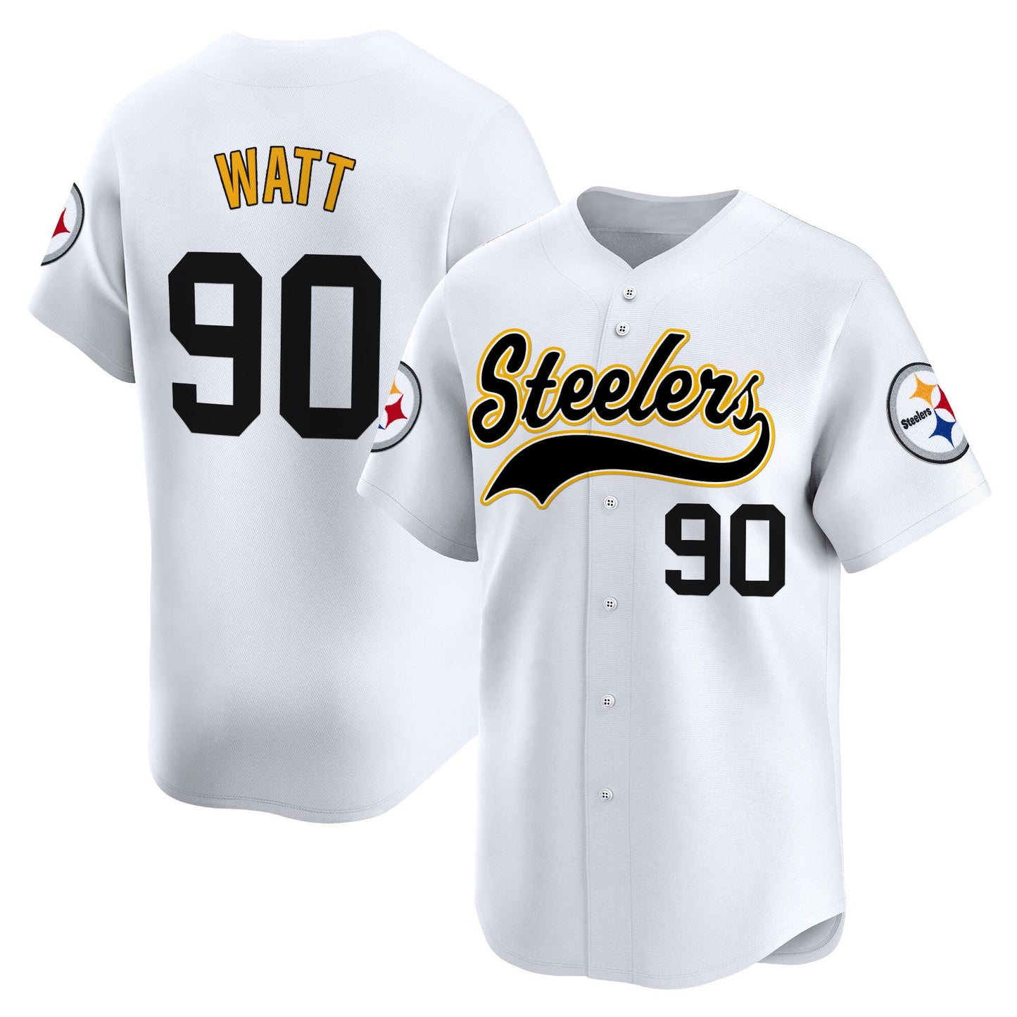 Men's Pittsburgh Steelers 2025 Vapor Baseball Jersey - All Stitched